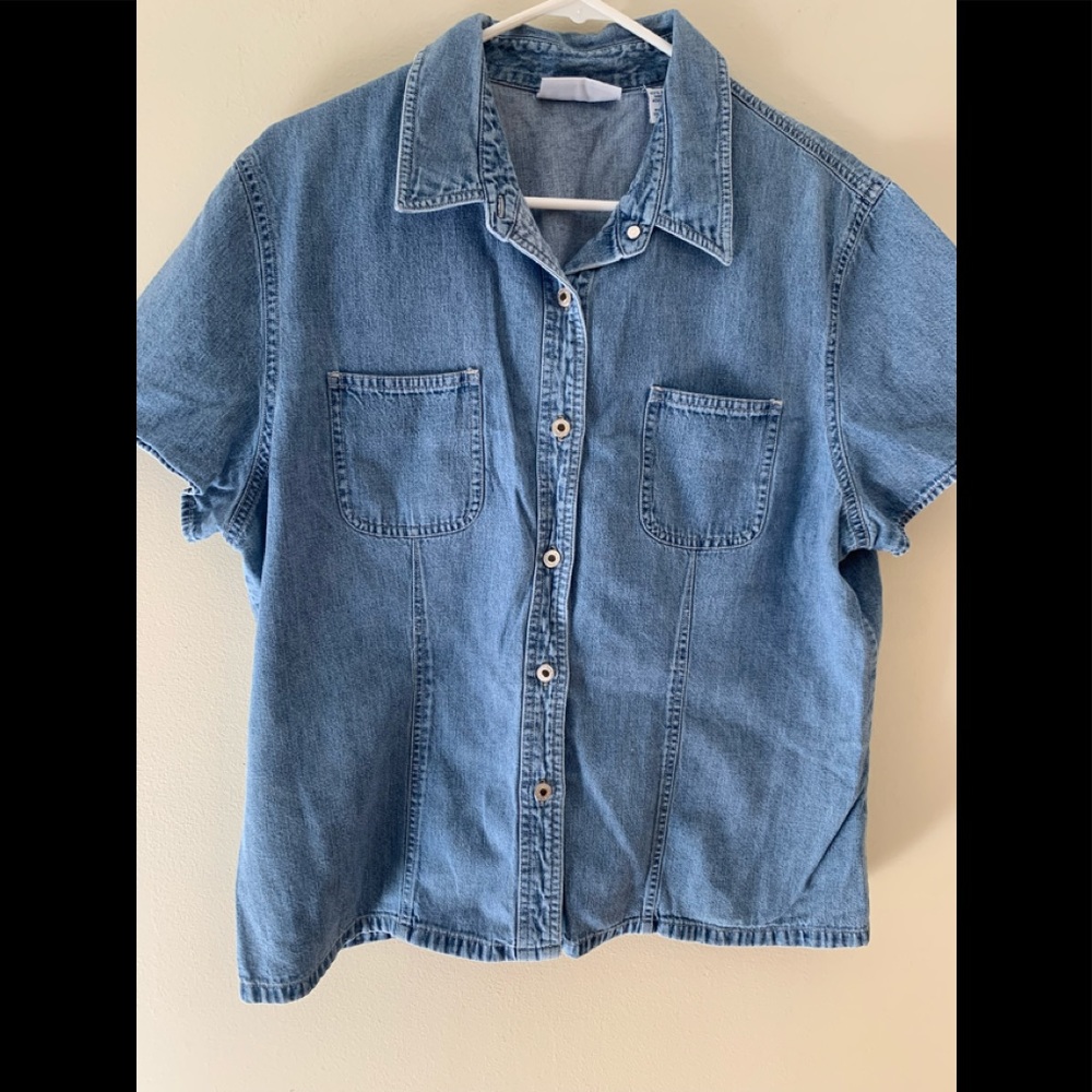 Chambray blouse